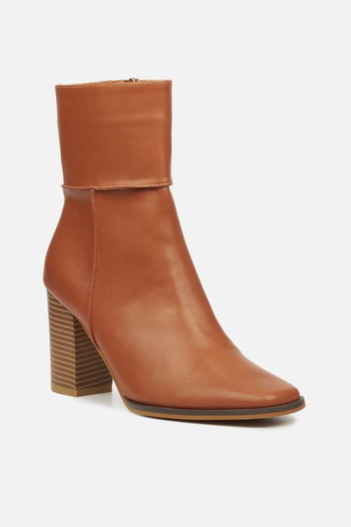 Ria1 mid calf boot - tan
