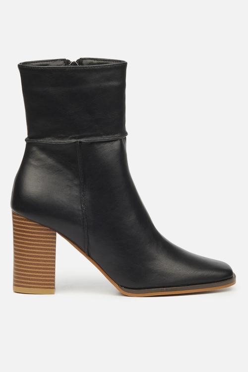 Ria1 mid calf boot - black