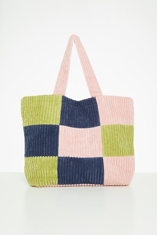 Textured tote - multi 