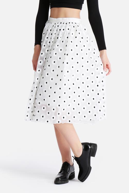 Daisy Embellished Skirt