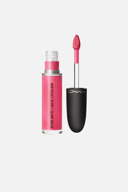 Retro Matte Liquid Lip Colour Metallics - Metallic Rose
