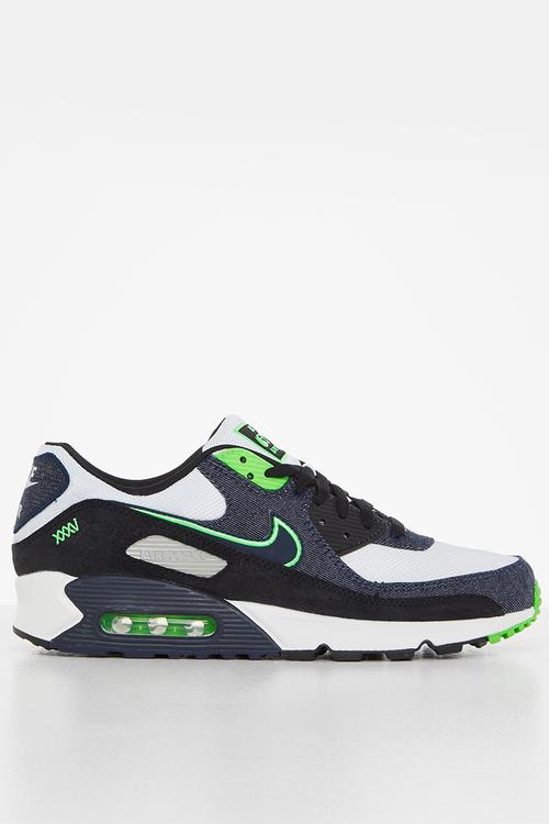 Nike air max 90 se - black/obsidian-scream green-summit white