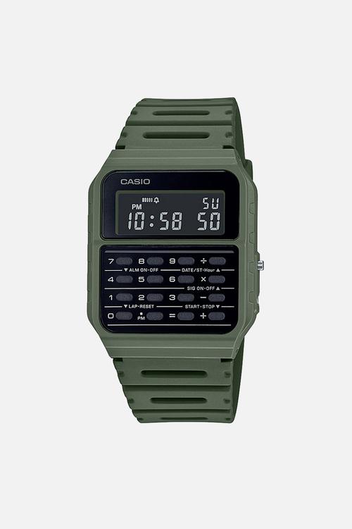 Retro databank digital - green