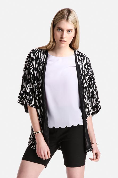 Easy 3/4 Short Lining Kimono