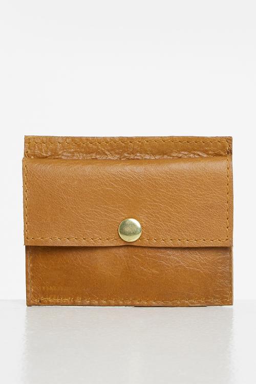 Jill leather purse - tan