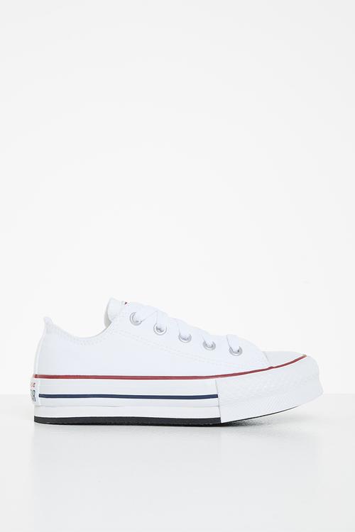 Chuck Taylor All Star eva lift canvas platform ox - white/garnet/navy