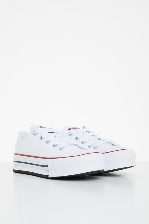 Chuck Taylor All Star eva lift canvas platform ox - white/garnet/navy
