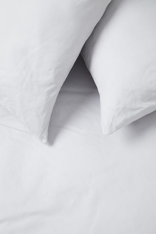 144tc 100% cotton duvet cover set - grey