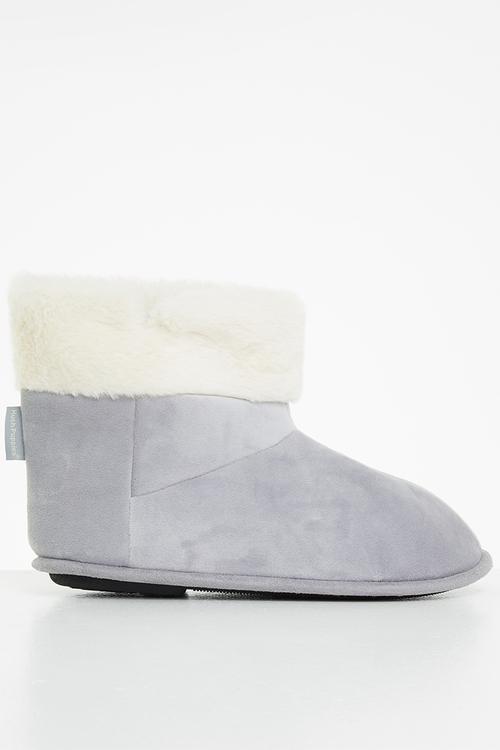 Casa slipper boot - frost grey 