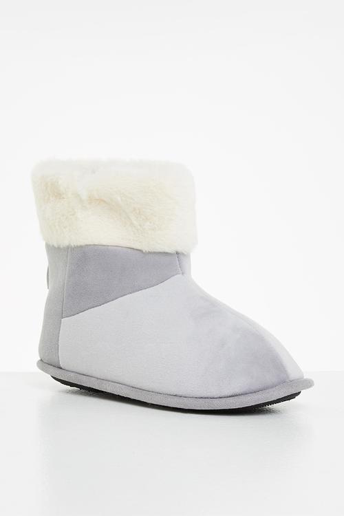Casa slipper boot - frost grey 