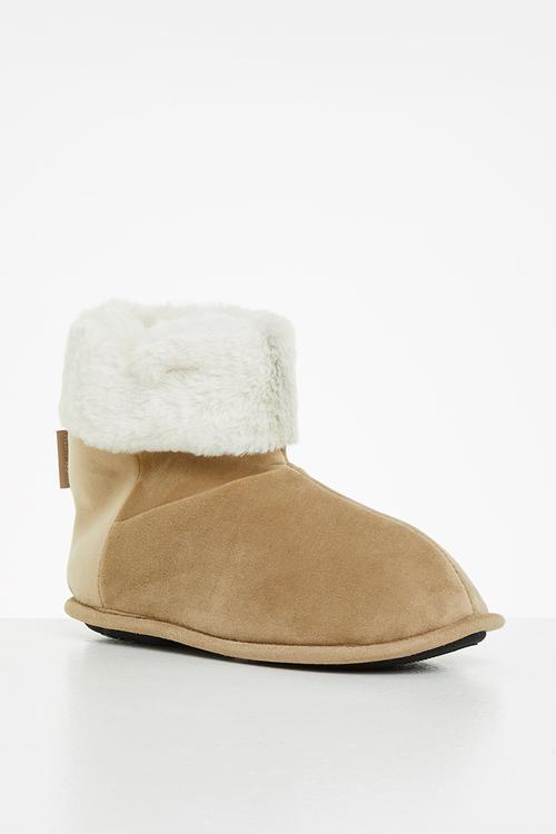 Casa slipper boot - tan 