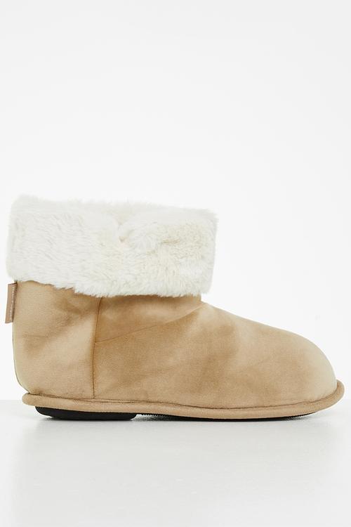 Casa slipper boot - tan 
