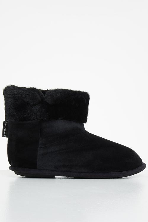 Casa slipper boot - black 