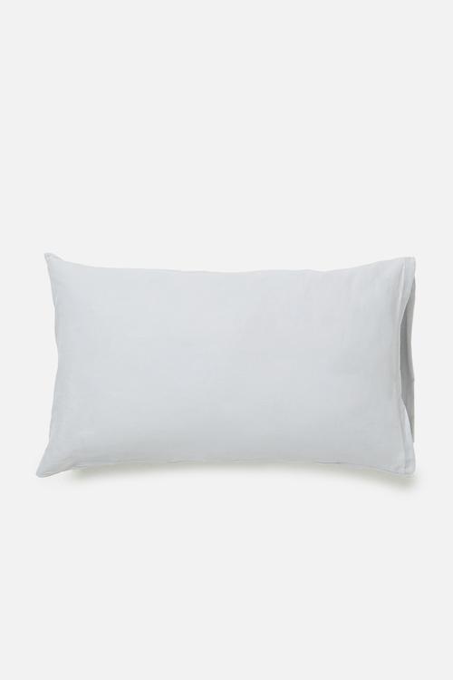 144 tc 100% cotton pillowcase set - grey