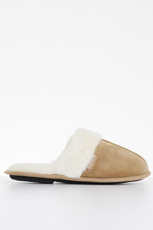 Lunara slipper - tan