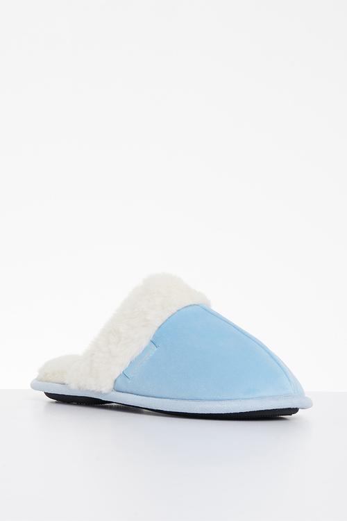 Lunara slipper - blue frost