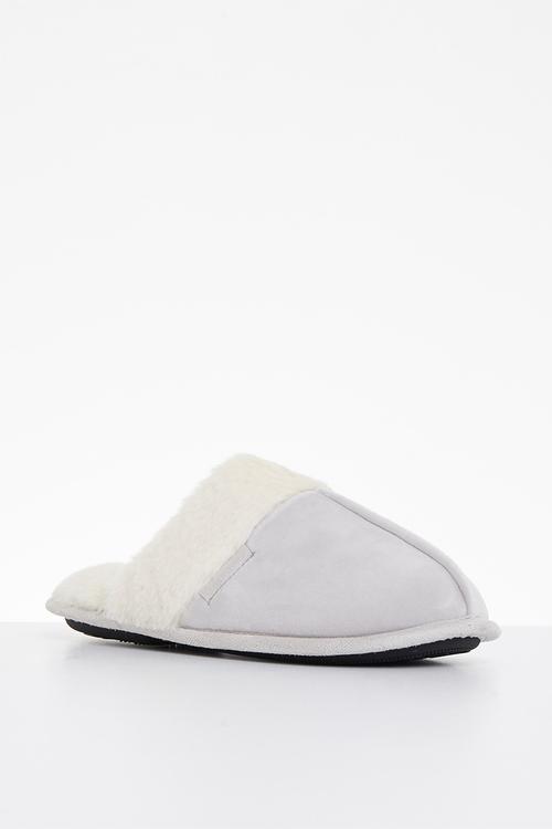 Lunara slipper - grey 