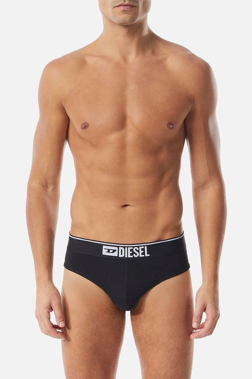 Umbr-andre three pack briefs - black/grey/white