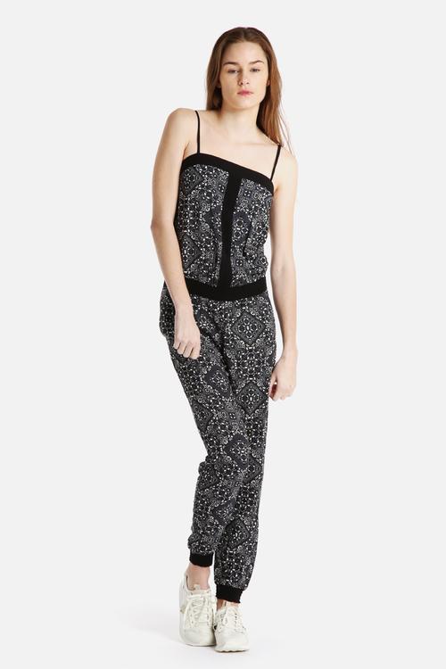Judith Tiles Strap Jumpsuit