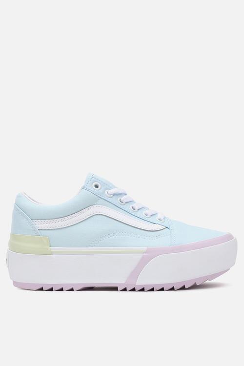 Ua old skool stacked - (pastel) multi/true white