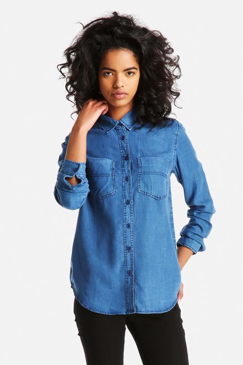 Denim Tencel Shirt