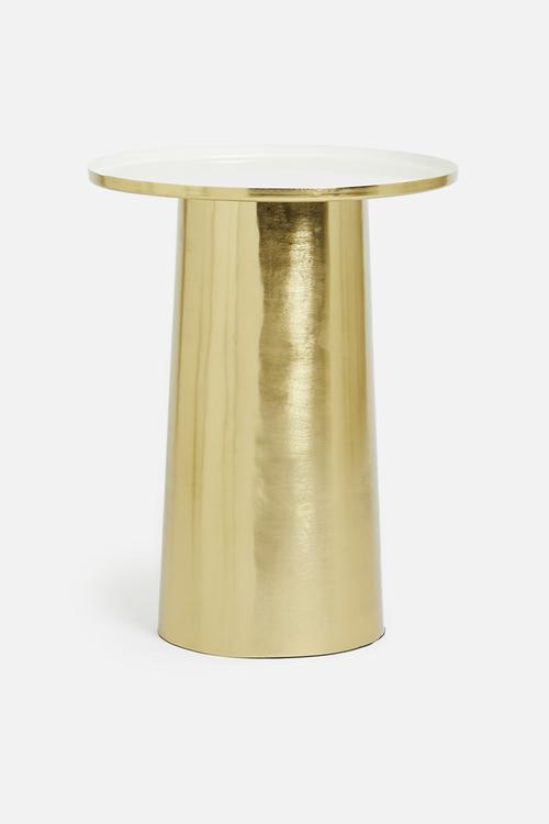 Liquid side table - gold