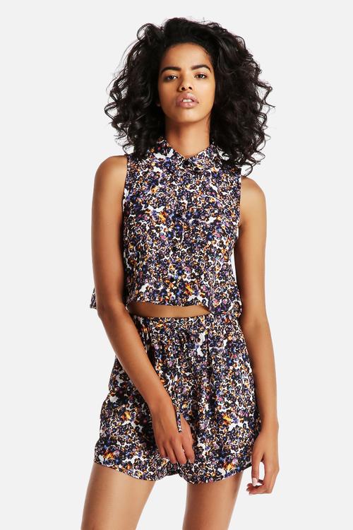 Amber Freckle Crop Top