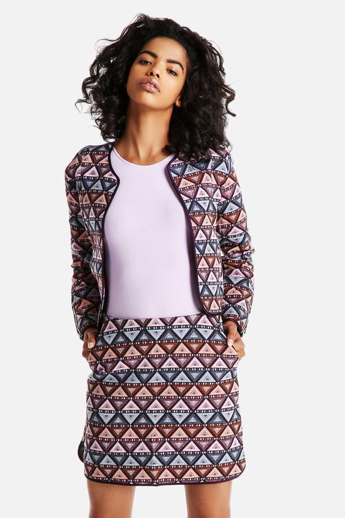 Solange Boxy Jaquard Jacket