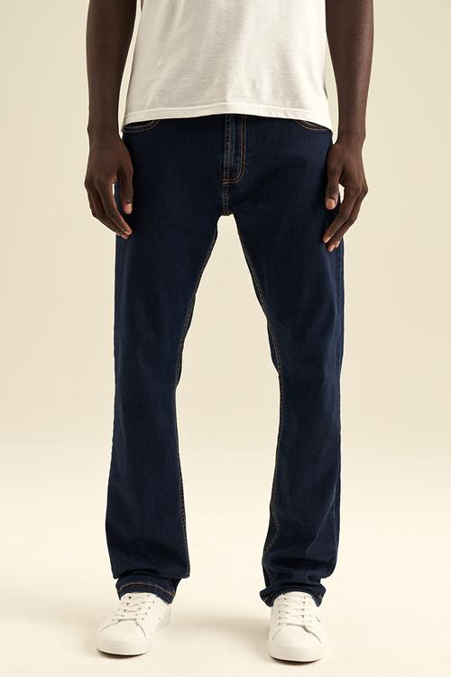 Simon Straight Leg Denim - Indigo Blue