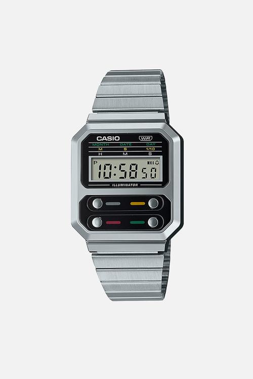 Retro watch-silver