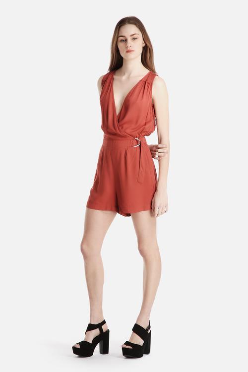 D Ring Wrap Playsuit