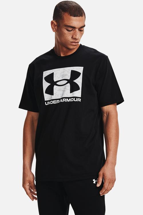 UA ABC Camo Boxed Logo Short Sleeve Tee - Black