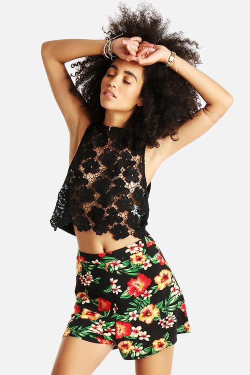 Cochet Detail Top