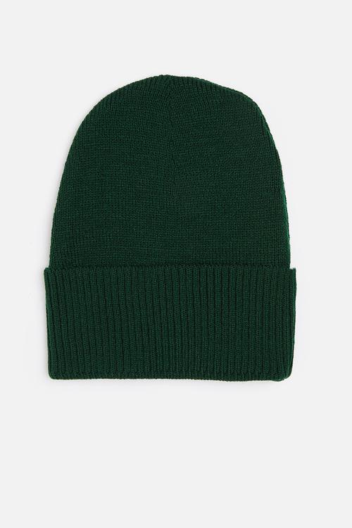 Erik ribbed knit beanie - green