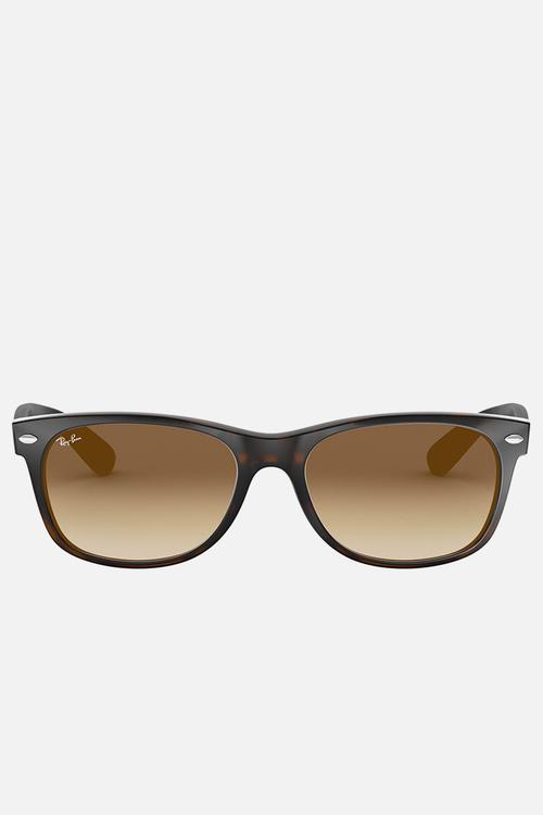 New wayfarer - clear gradient brown