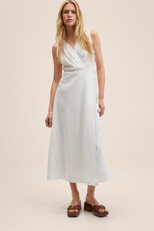 Dress silve - white
