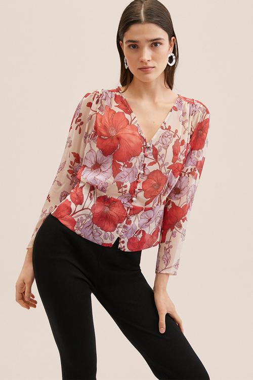 Blouse love - pink