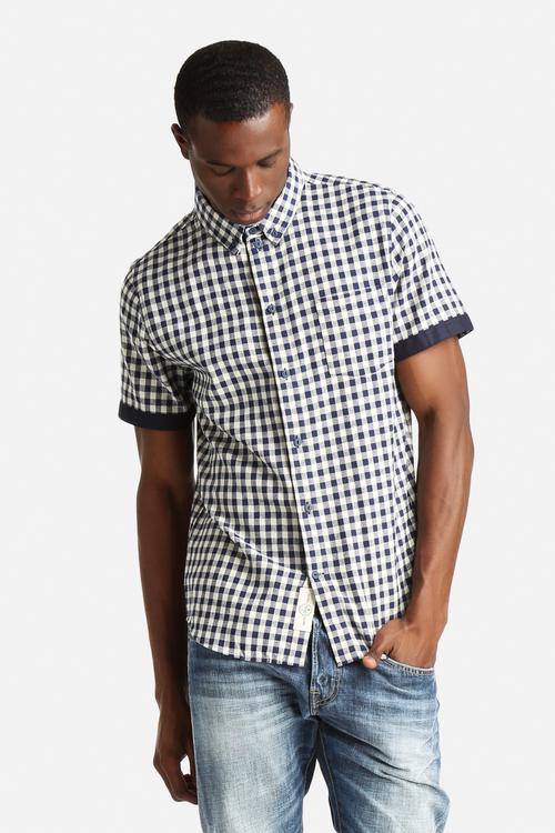 Herringbone Gingham Shirt