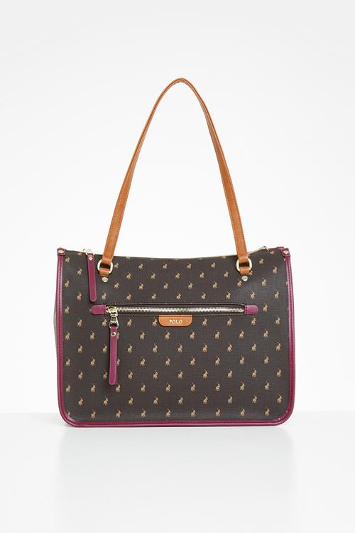 Ascot tote - brown