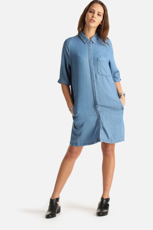 Elan Denim Long Shirt