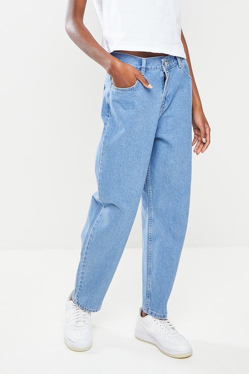 Wide leg jeans - light blue