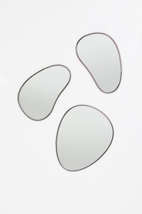 Hubba pebble set of 3 - titanium