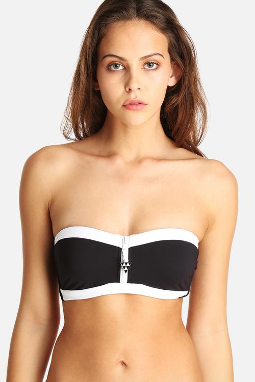Block Party Bandeau Bustier Top