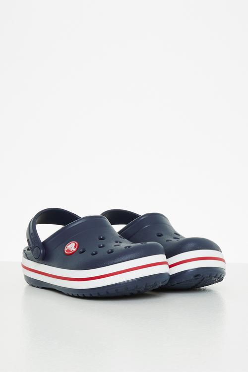 Crocband clog k - navy & red