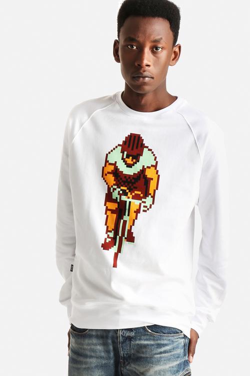 Pixel rider crewneck
