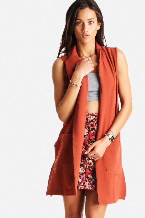 Sleeveless Blazer 