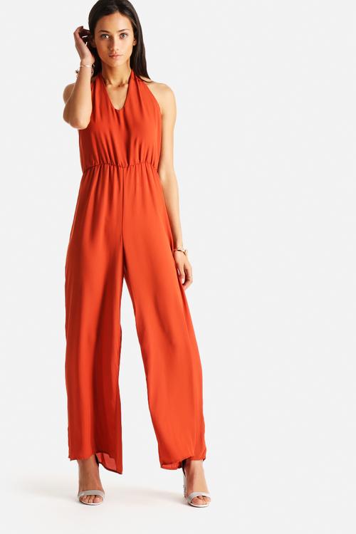 Rust Jumpsuit
