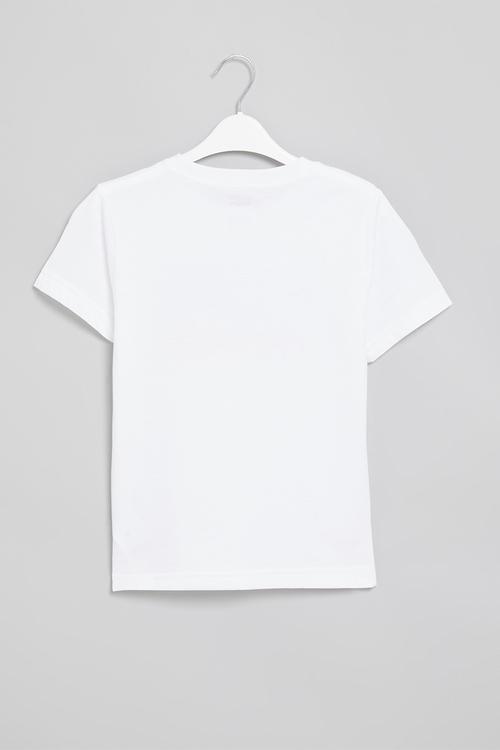 Levi boys graphic tee - white