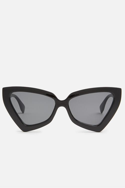 Tamara cateye sunglasses - black
