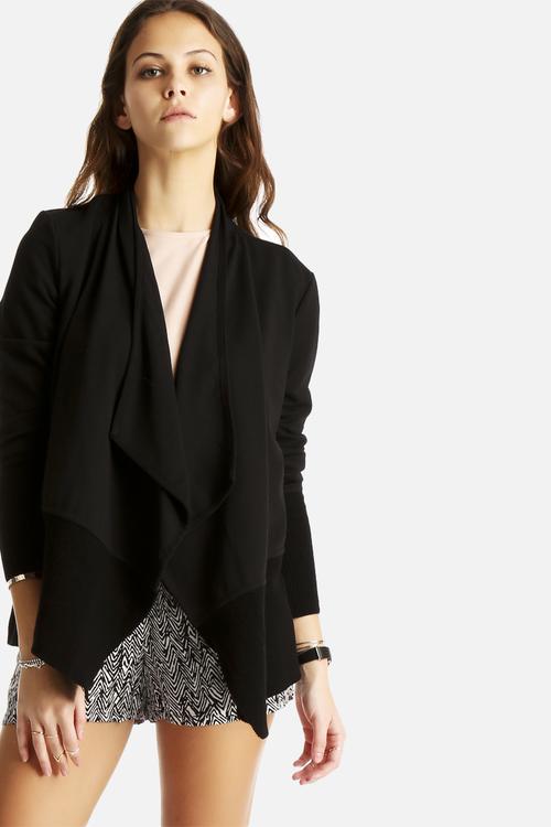 Inci Drapy Knit Blazer